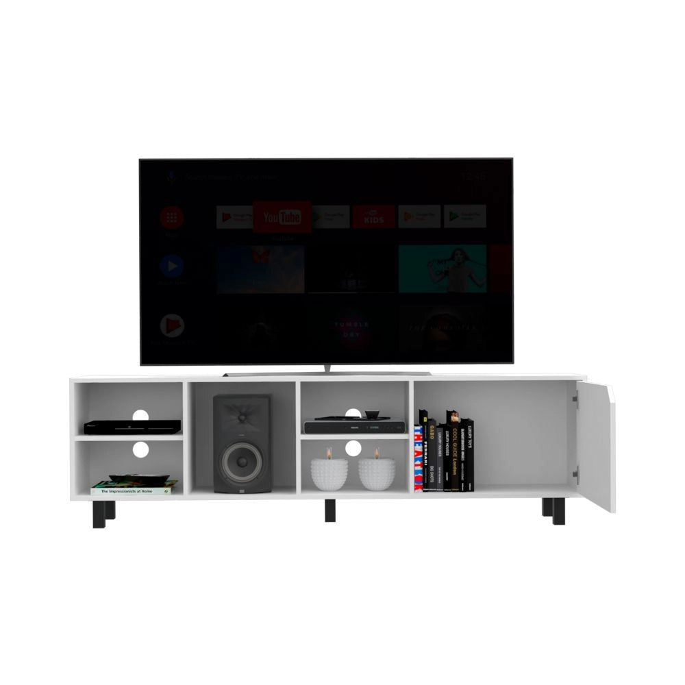 Native TV Stand For Up 70" - Four Open Shelves