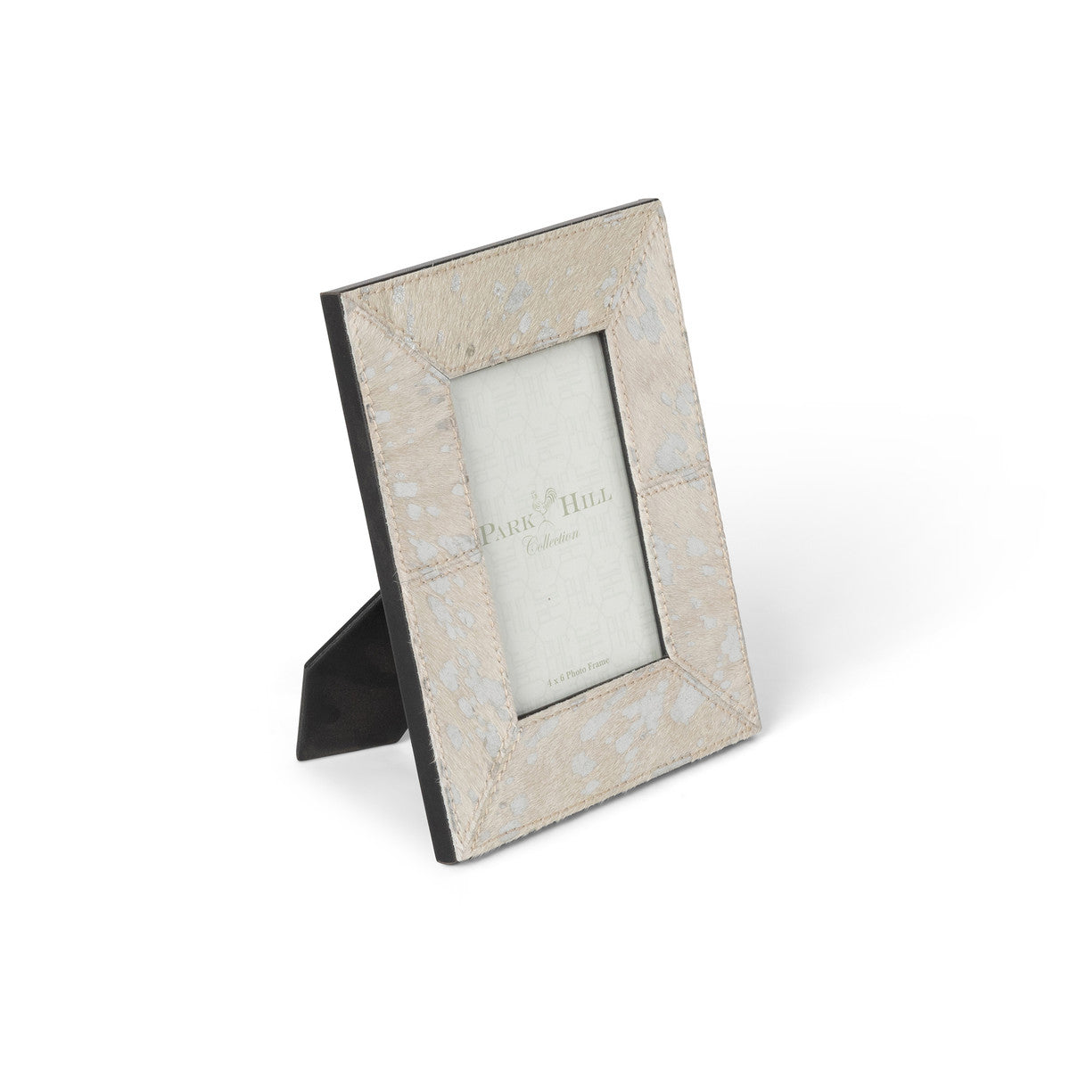 Paint Spattered Hide Photo Frame - Small
