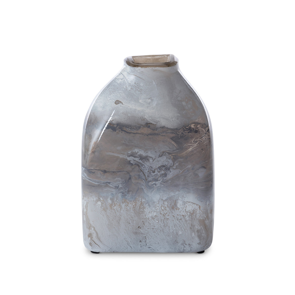 Tempest Artisan Glass Vase - Medium