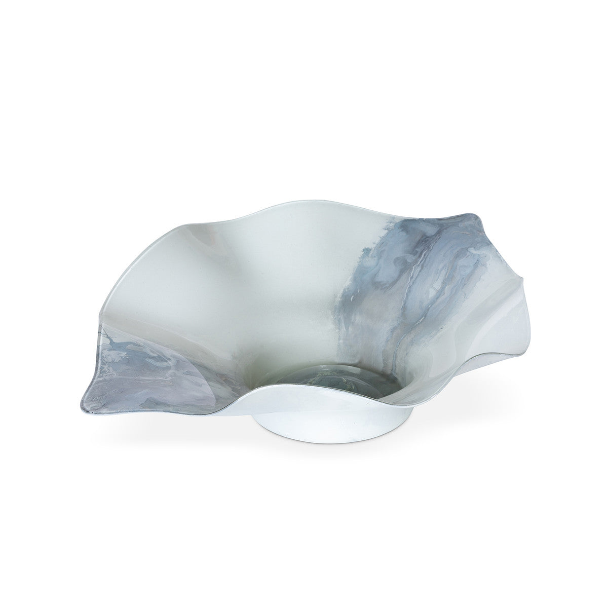 Tempest Artisan Glass Decorative Bowl