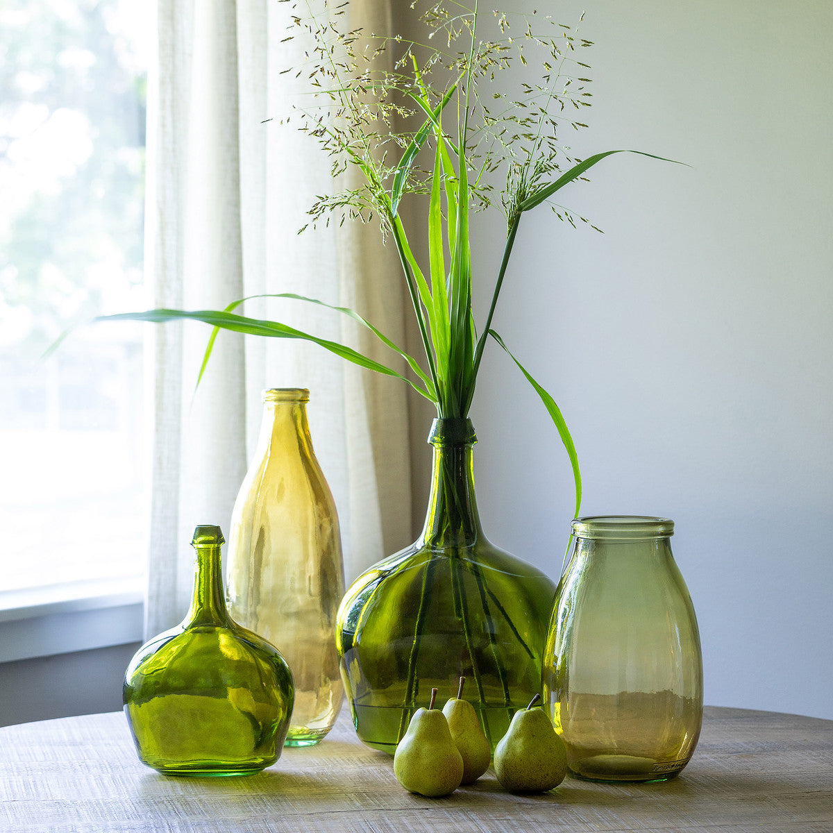 Olive Bottle Vase - Large