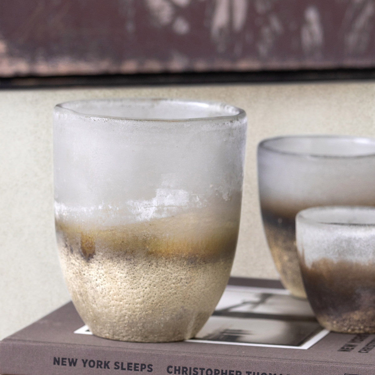 Fairbanks Organic Glass Vase - Medium