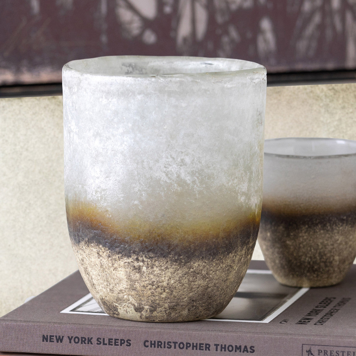 Fairbanks Organic Glass Vase - Large