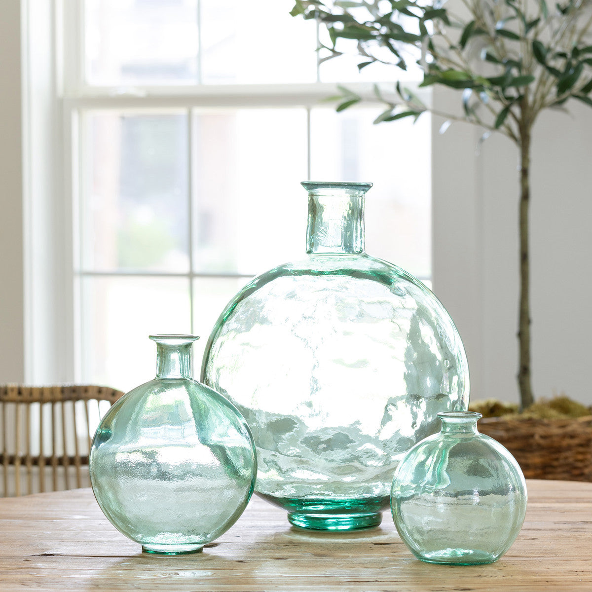 Recycled Glass Artemis Vase - Medium