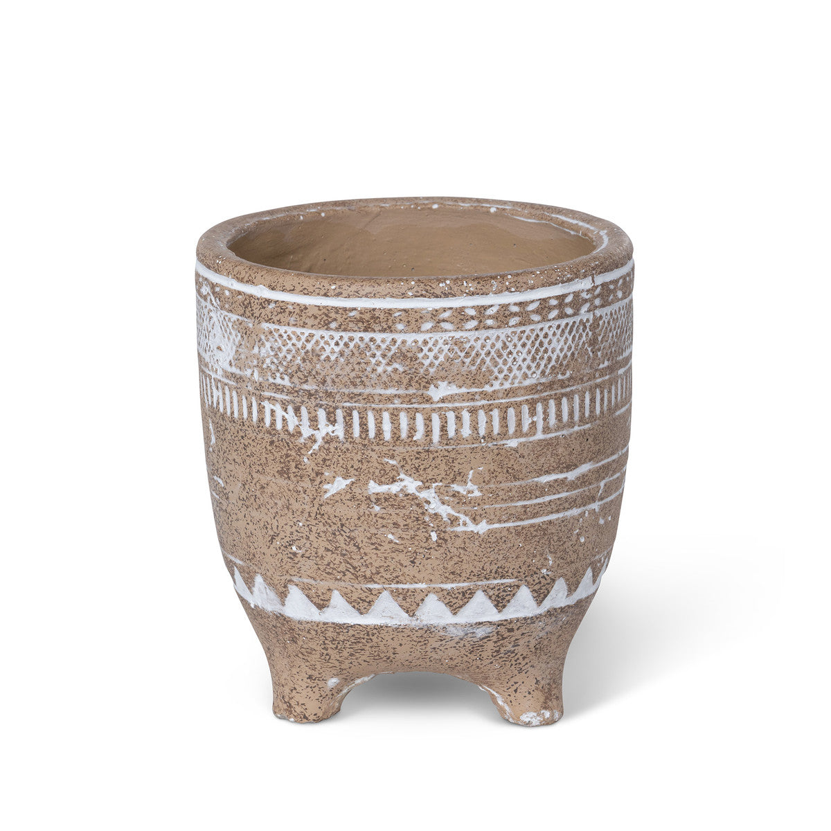 Yerma Footed Cement Pot - 5.5"