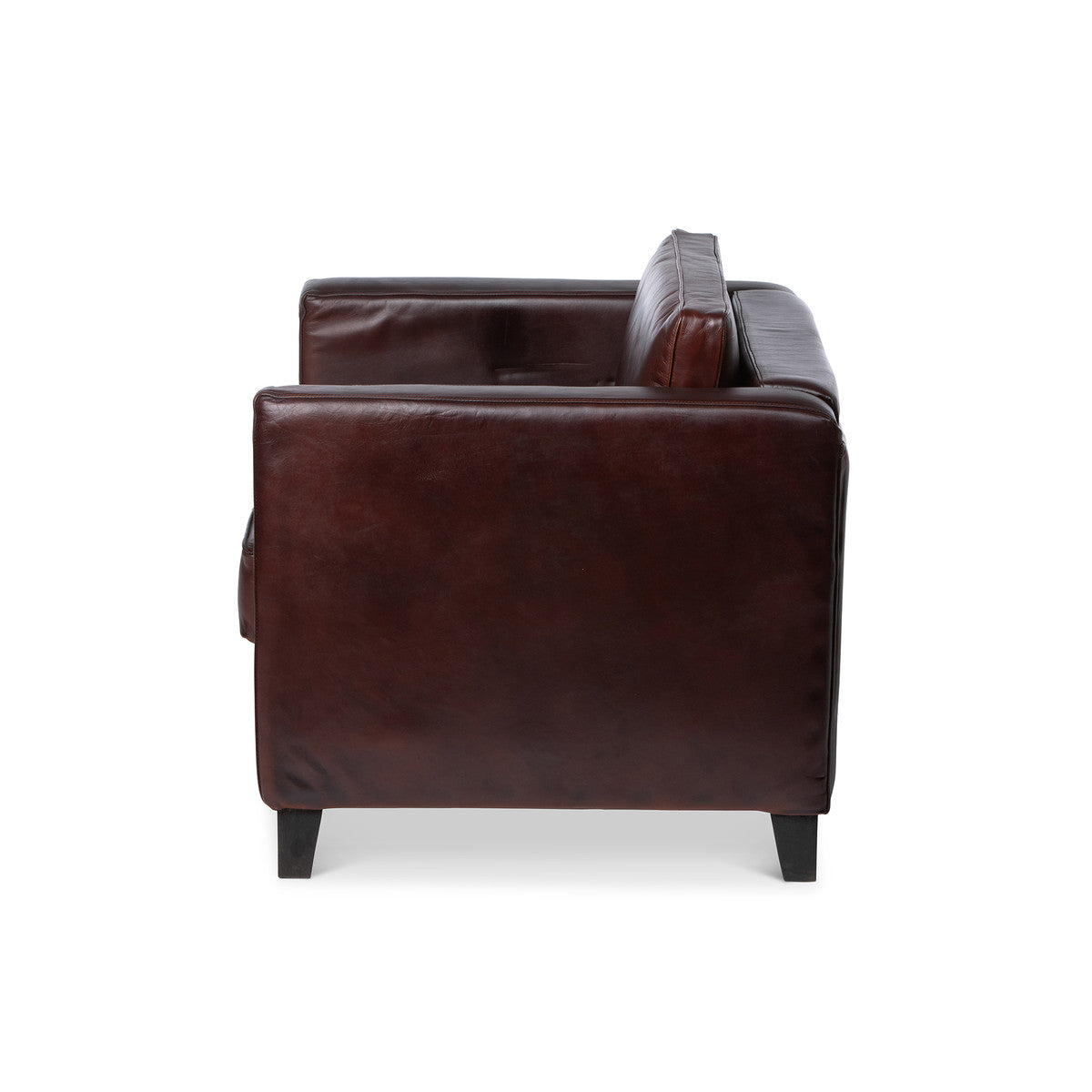 Kendall Square Backed Leather Chair