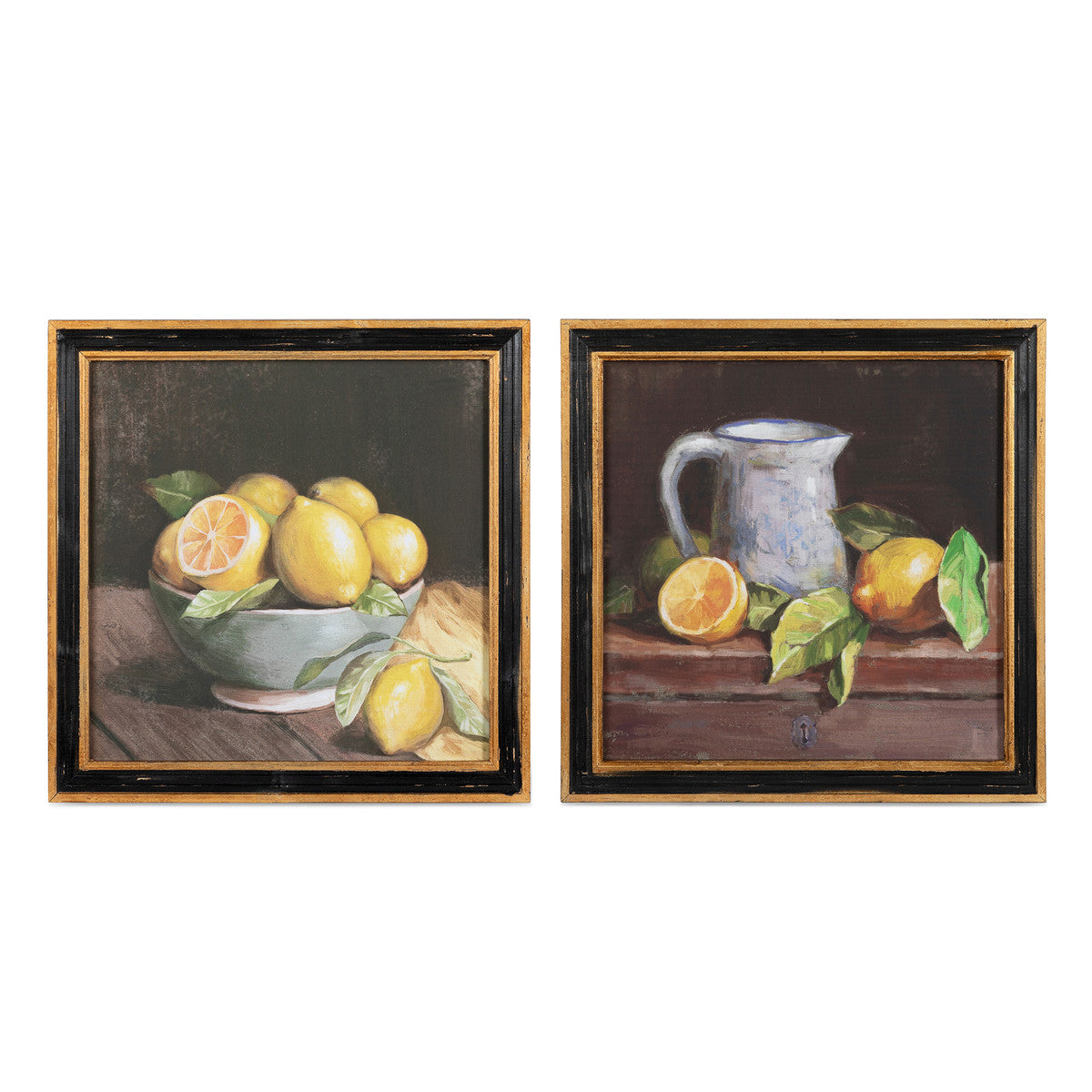 Citrus Fruit Still Life Framed Print - 2 Assorted Styles