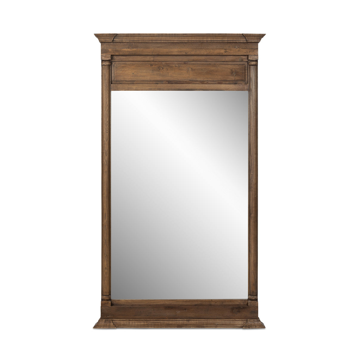Old Elm Wood Mirror